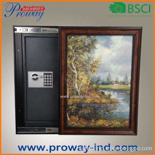 hidden wall safe with RoHS approval painting frame